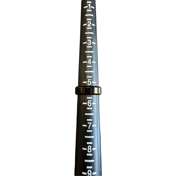 Brand New!! Size 5 1/2 Stainless steel plated beveled edge band/ring - Picture 4 of 4